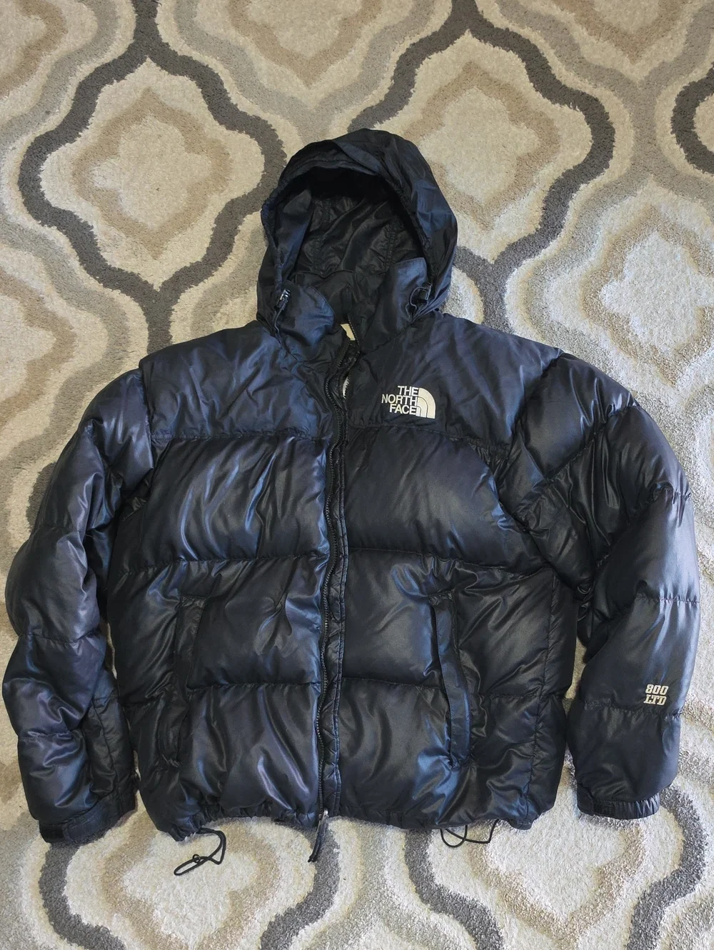 The North Face Vintage Y2k 800 LTD Down Puffer Jacket Black Men's XL